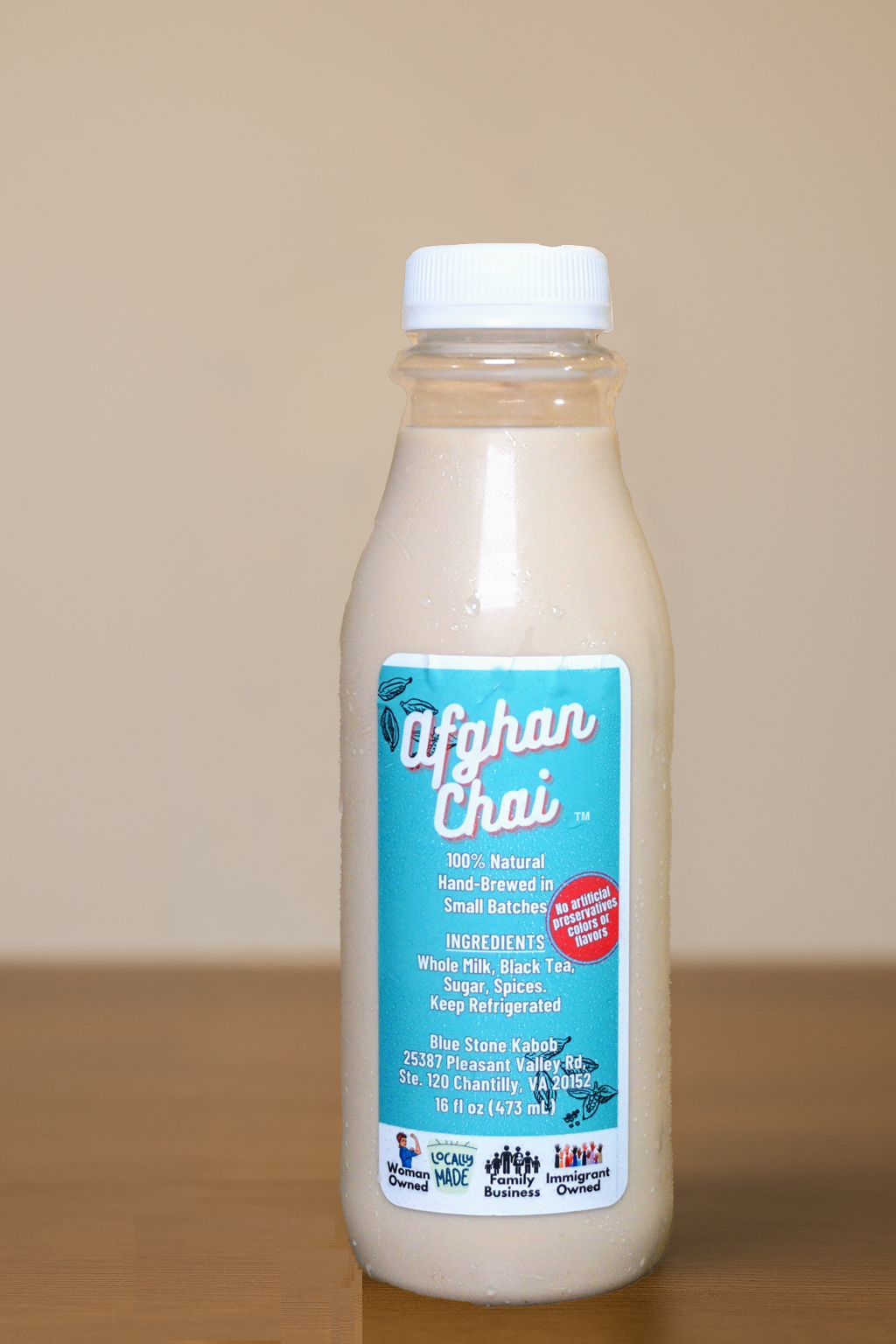 Afghan Chai Dairy-Ready To Drink Bottle