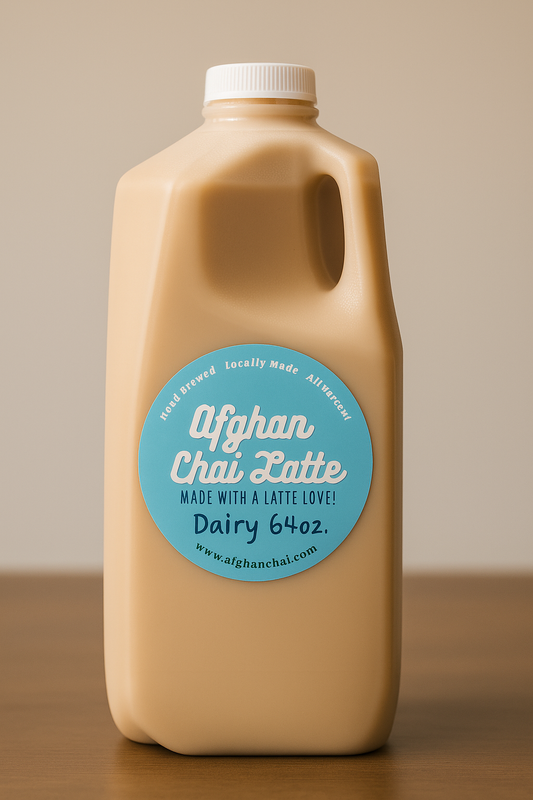 Afghan Chai Dairy Half Gallon Ready-To-Drink